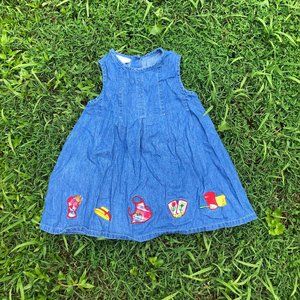 Garden Denim Sundress